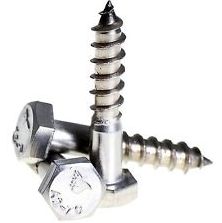 COACH SCREW HEX SS 316 M10 X 80MM 